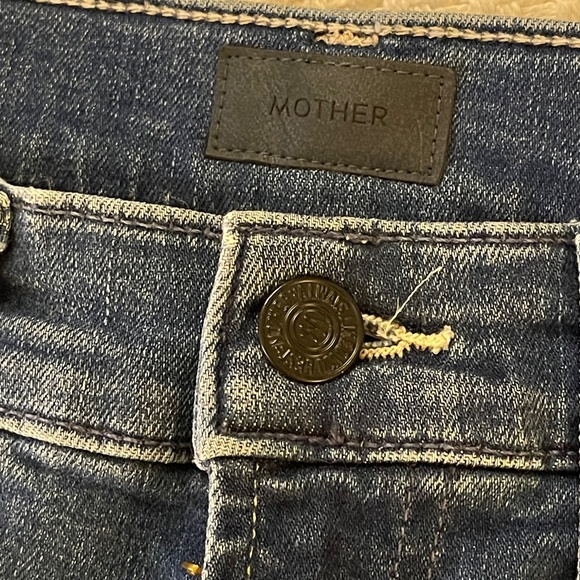 Mother Classic Blue Denim Jeans - Picture 9 of 13